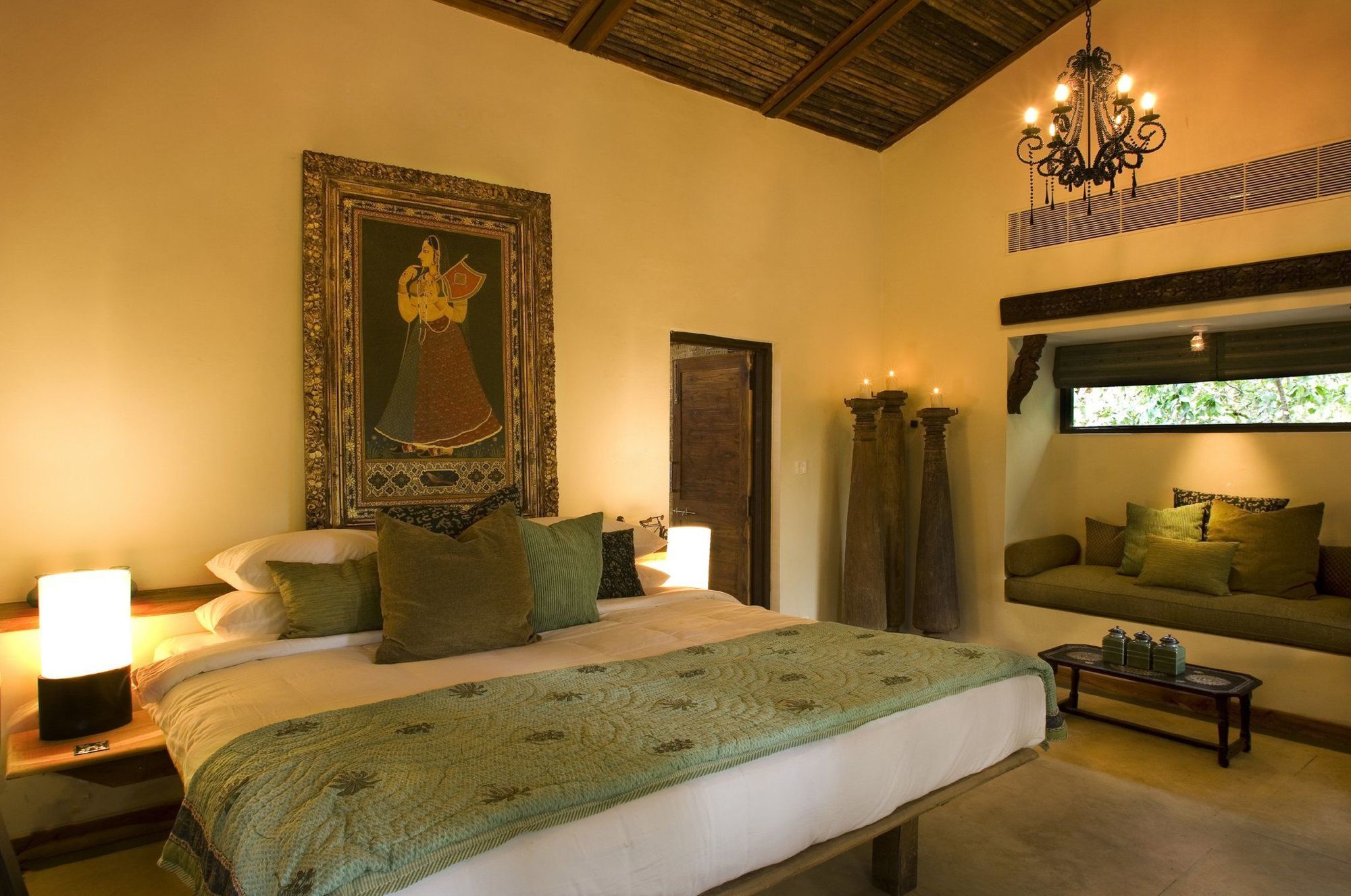 Baghvan Pench National Park - A Taj Safari Lodge Behrai Ruang foto