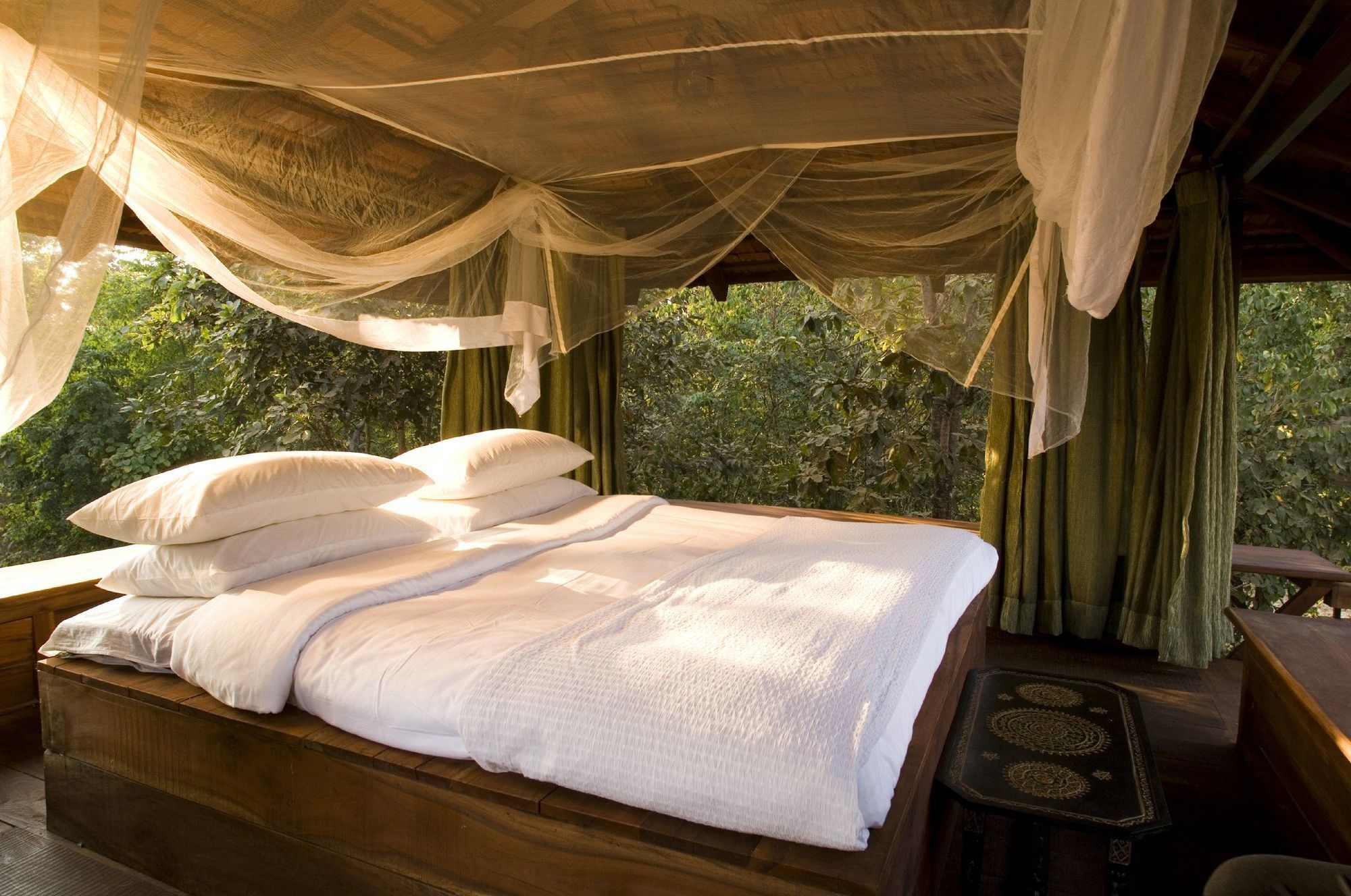 Baghvan Pench National Park - A Taj Safari Lodge Behrai Ruang foto